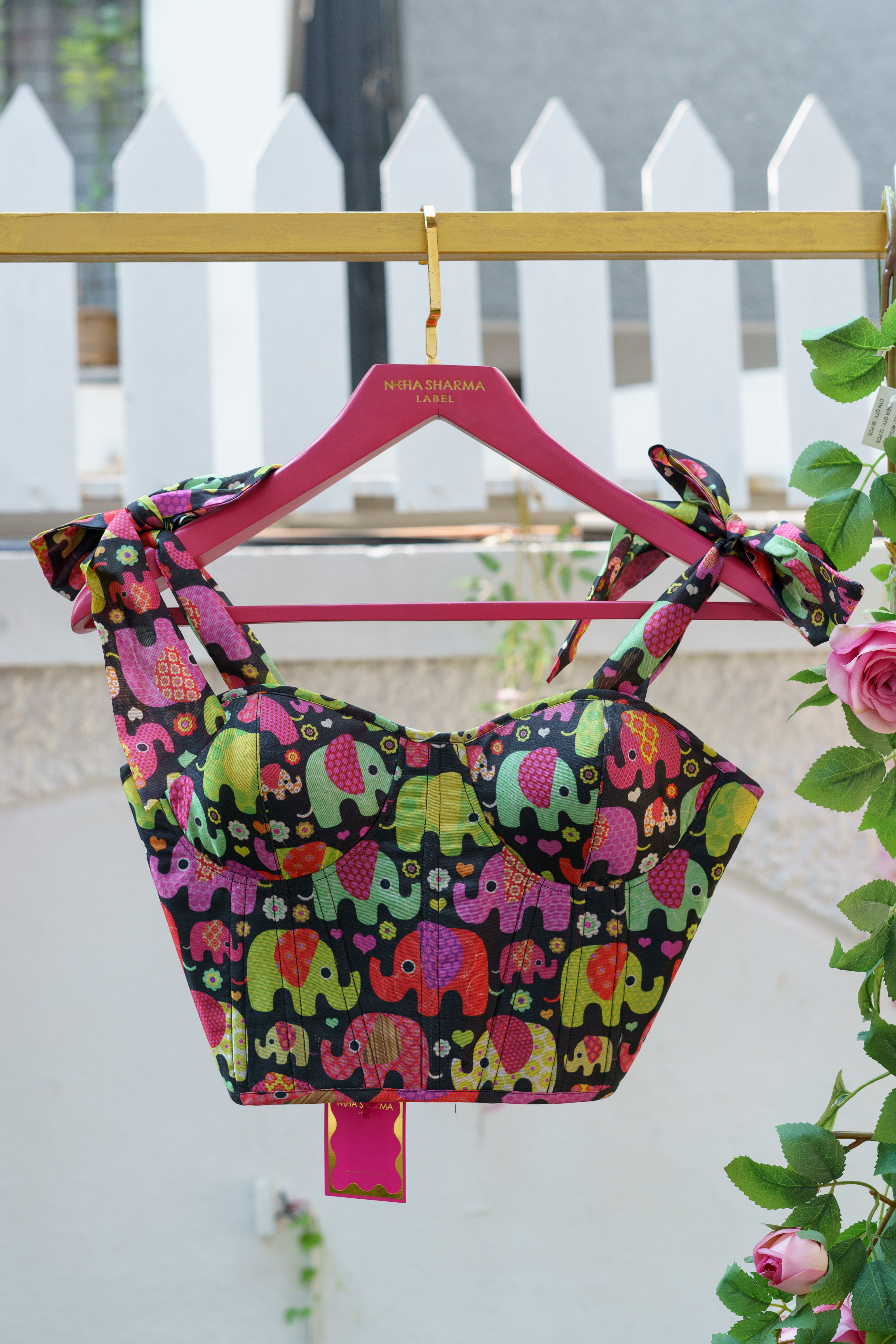 Sunset Spectrum Georgette Blouse